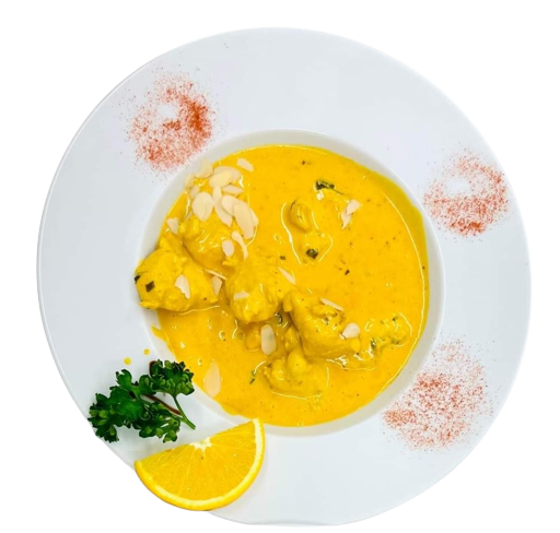 Restaurant Indien à Lille, la spécialité du poulet Korma